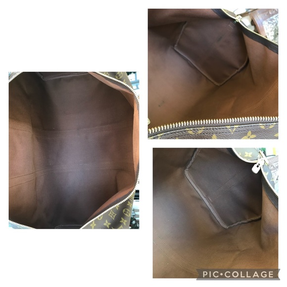 Exquisite Louis Vuitton Keepall Bandoliere 55 Travel Bag Suitcase Carry On - Picture 17 of 17